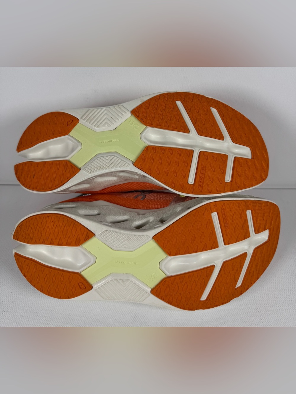 Women's On Cloudeclipse, Flame/Ivory, 7 B Medium US - Picture 6 of 7